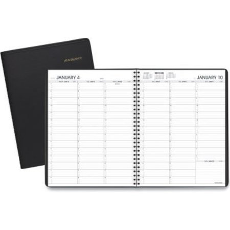 AT-A-GLANCE AT-A-GLANCE¬Æ Weekly Appointment Book, 11 x 8.25, Black, 2022-2023 7095005
